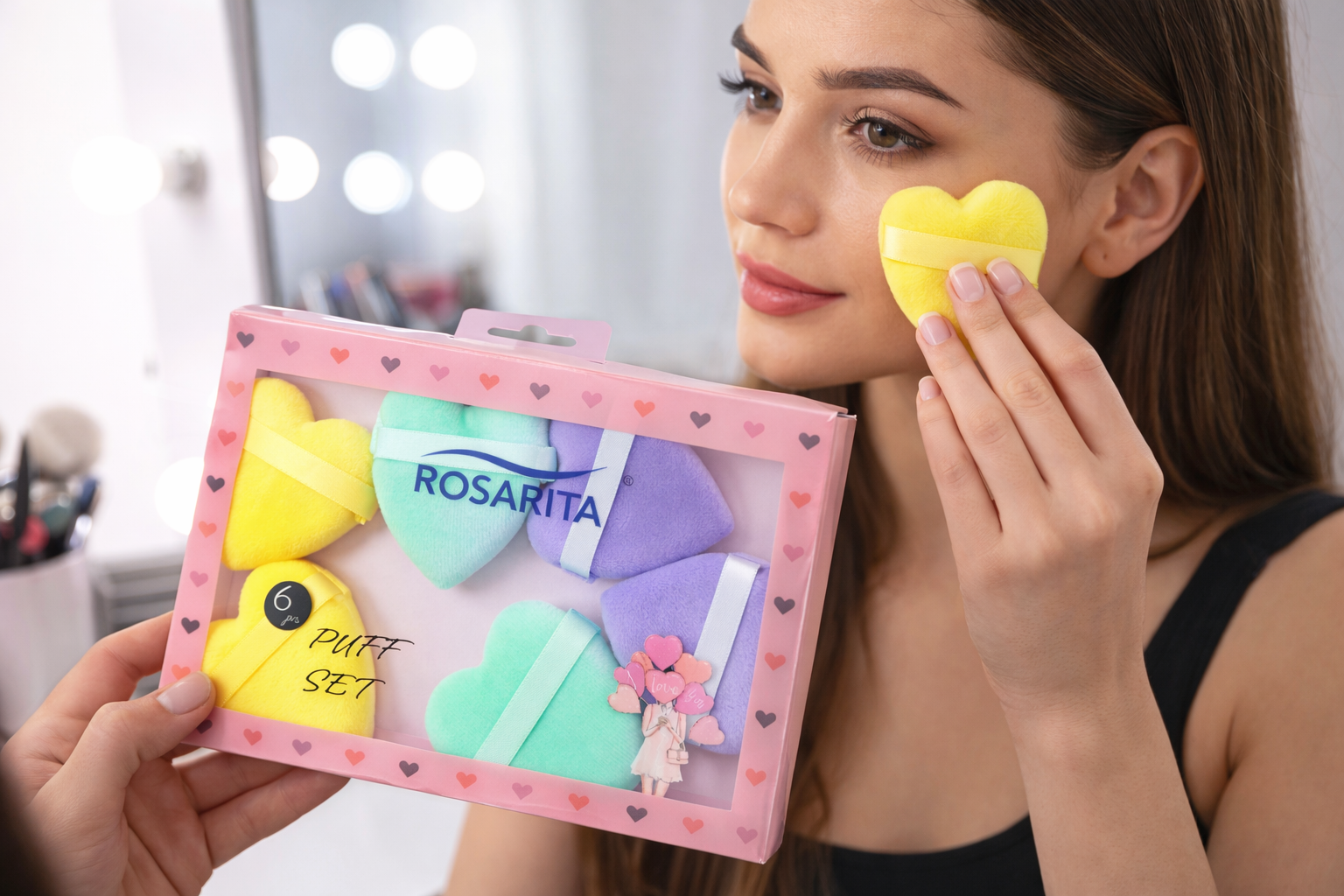 Set sfungjer për makeup