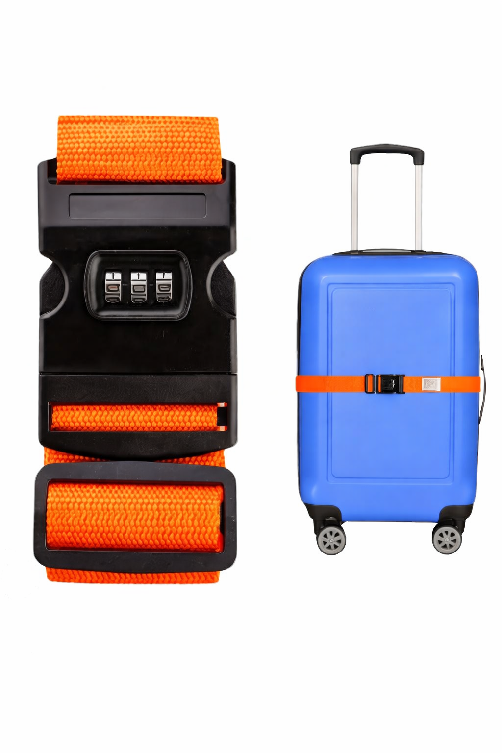 Rrip sigurie për valixhe me kod