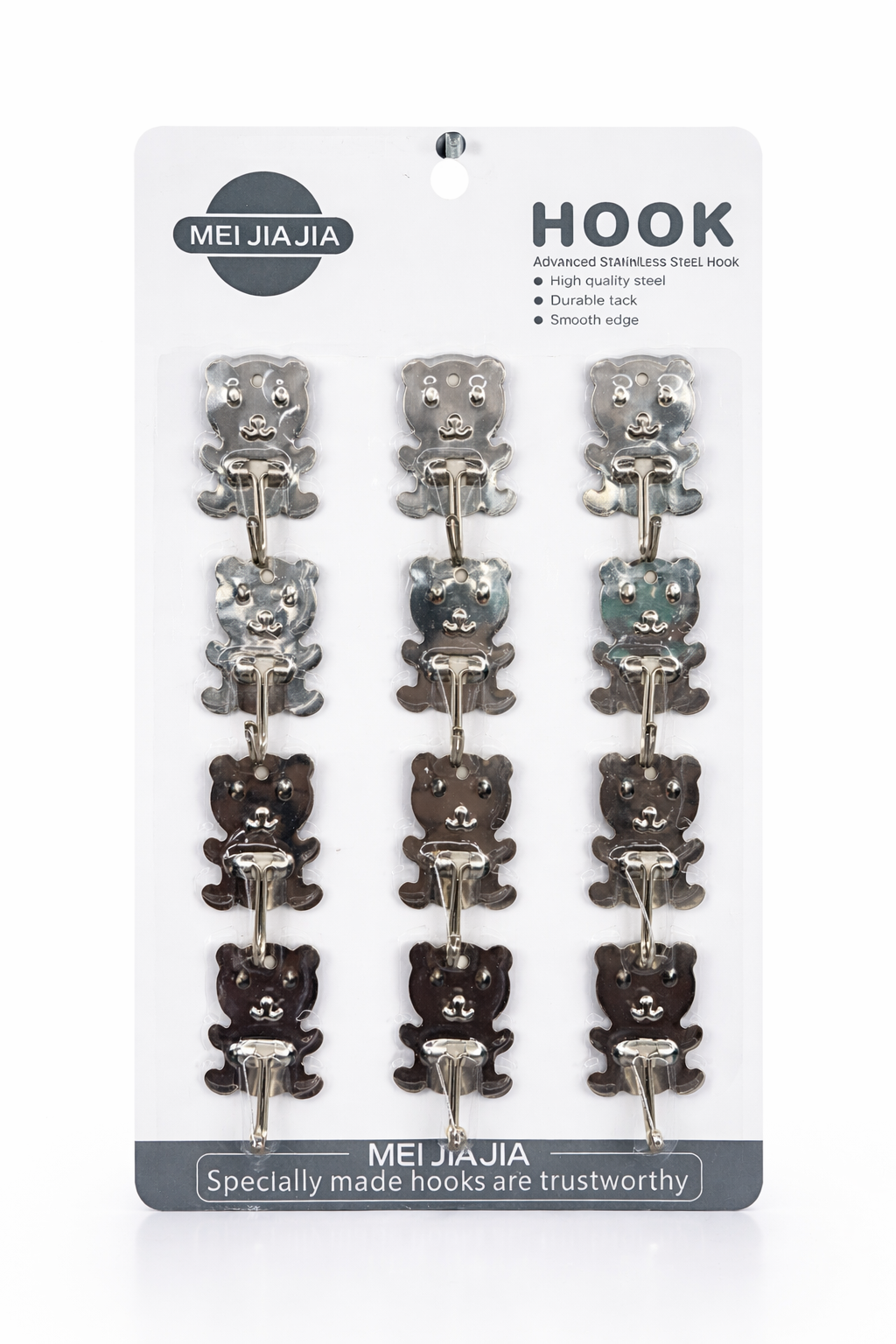 Varëse metali për peshqirë (Set 12 copë)