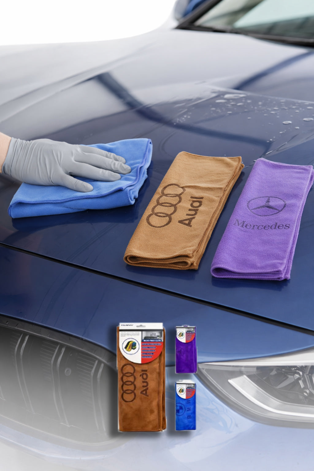 Mikrofibër për pastrim veture