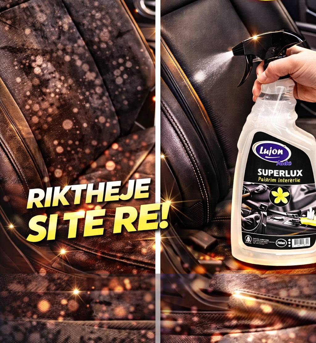 Sprej për pastrim interior dhe aromë