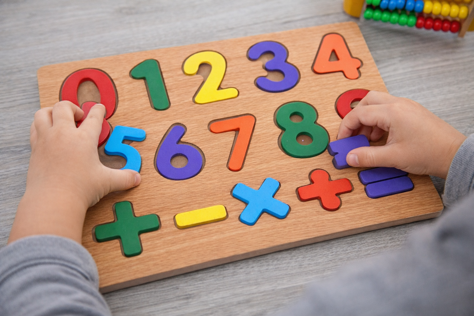 Puzzle edukativ me numra